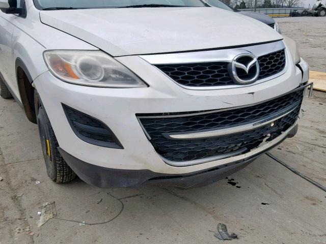 JM3TB2CA5B0320674 - 2011 MAZDA CX-9 WHITE photo 9