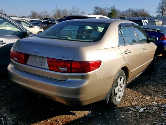 1HGCM56405A189373 - 2005 HONDA ACCORD LX GOLD photo 4