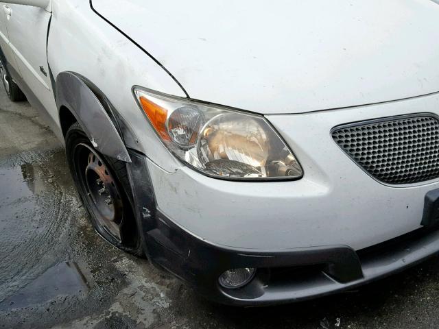 5Y2SL67818Z403152 - 2008 PONTIAC VIBE WHITE photo 9