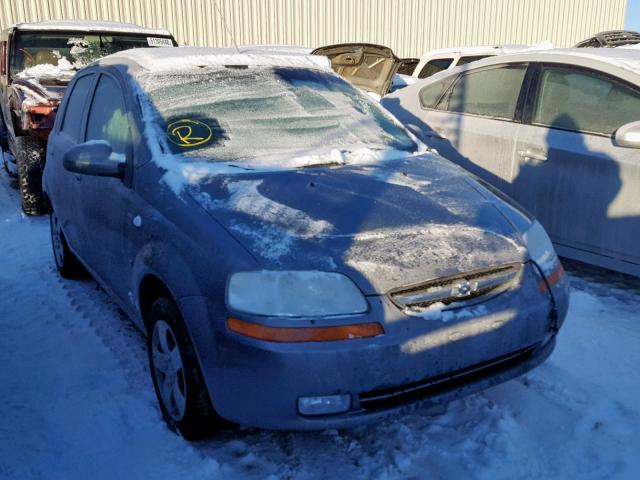 KL1TD65697B782273 - 2007 CHEVROLET AVEO BASE Boz foto 1