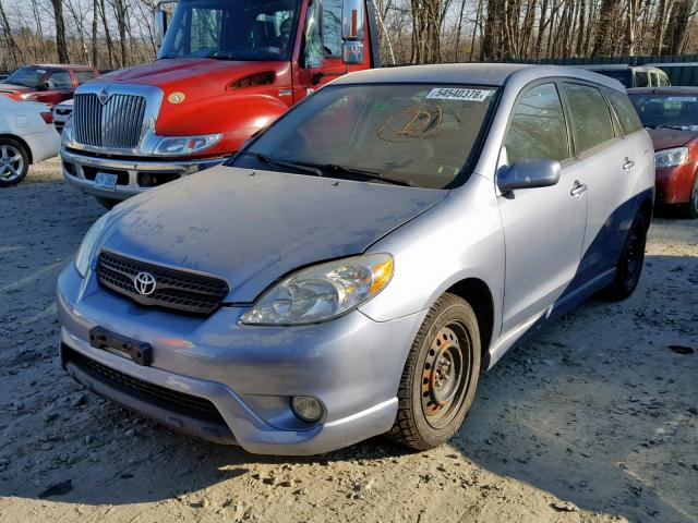 2T1KR32EX6C568652 - 2006 TOYOTA COROLLA MA BLUE photo 2