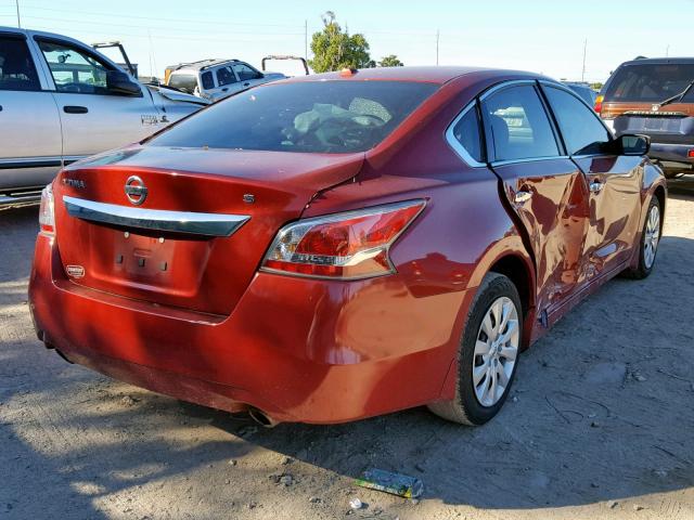 1N4AL3AP6FN391083 - 2015 NISSAN ALTIMA 2.5 RED photo 4