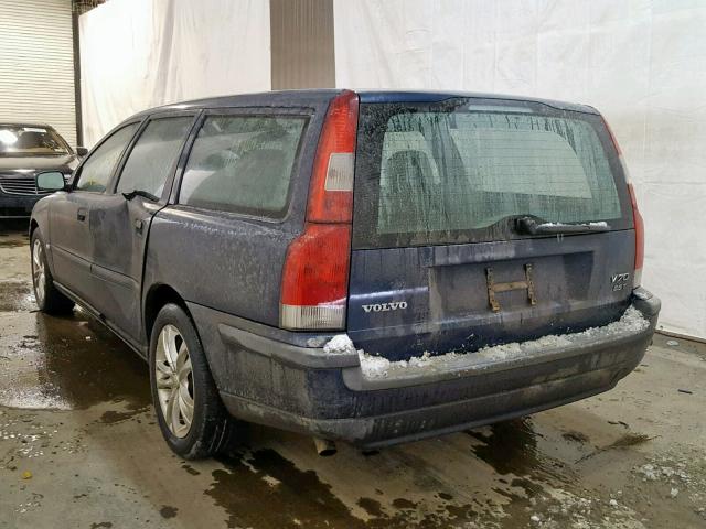 YV1SW59V342404515 - 2004 VOLVO V70 FWD BLUE photo 3