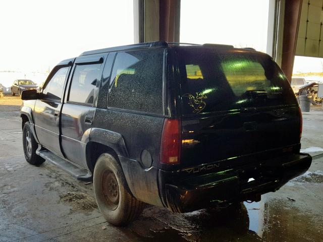 1GKEK13RXYR137460 - 2000 GMC YUKON DENA BLACK photo 3