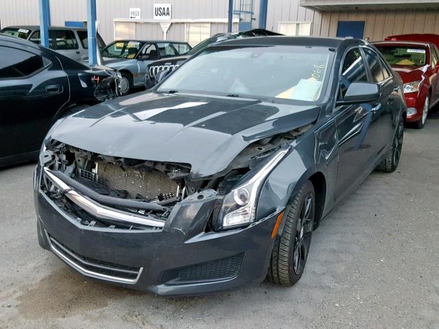 1G6AA5RX4E0167874 - 2014 CADILLAC ATS GRAY photo 2