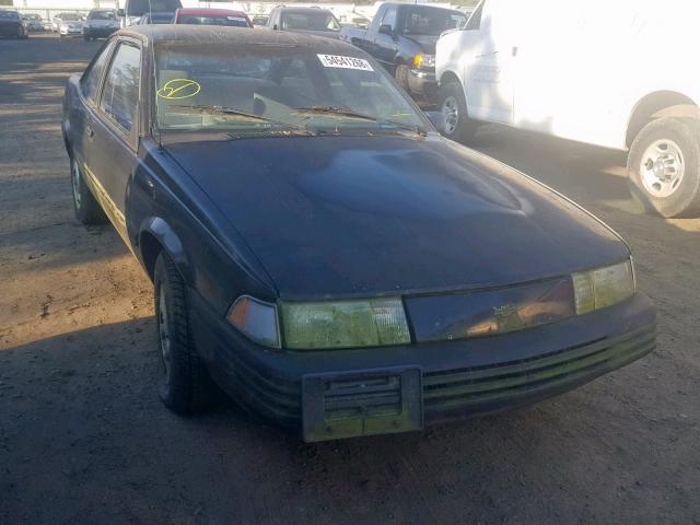 1G1JC14G8M7315675 - 1991 CHEVROLET CAVALIER V BLACK photo 1