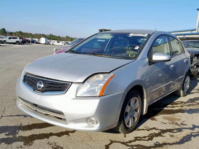 3N1AB6APXAL699903 - 2010 NISSAN SENTRA 2.0 SILVER photo 2