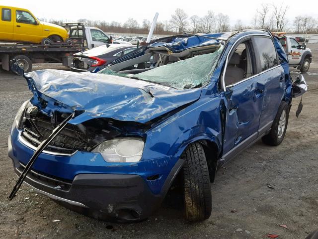 3GSDL43N99S579443 - 2009 SATURN VUE XE BLUE photo 2