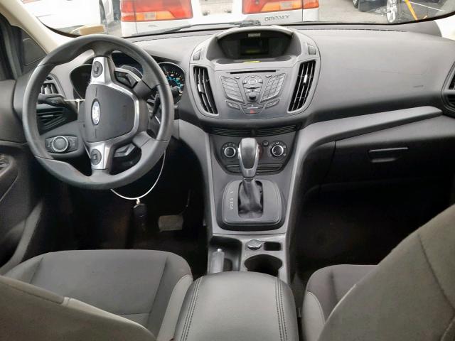 1FMCU0F71EUB80543 - 2014 FORD ESCAPE S GRAY photo 9