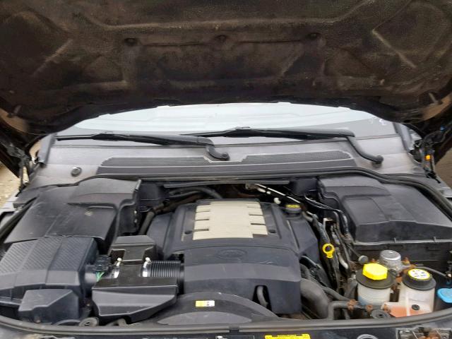 SALAD25415A325329 - 2005 LAND ROVER LR3 SE BLACK photo 7