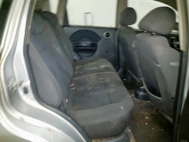 KL1TD66647B794880 - 2007 CHEVROLET AVEO BASE ვერცხლისფერი ფოტო 6