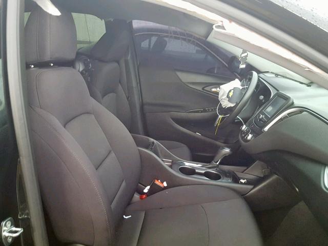 1G1ZB5ST0HF288738 - 2017 CHEVROLET MALIBU LS BLACK photo 5