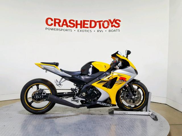 JS1GT77A272109081 - 2007 SUZUKI GSX-R1000 YELLOW photo 1