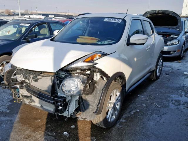 JN8AF5MV2GT656994 - 2016 NISSAN JUKE S WHITE photo 2