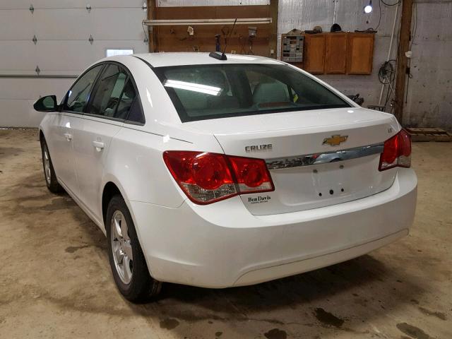 1G1PC5SB5F7167710 - 2015 CHEVROLET CRUZE LT WHITE photo 3