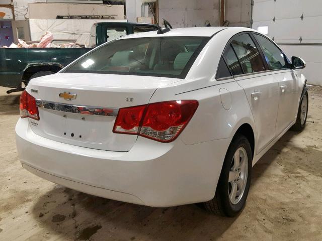 1G1PC5SB5F7167710 - 2015 CHEVROLET CRUZE LT WHITE photo 4