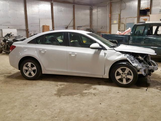 1G1PC5SB5F7167710 - 2015 CHEVROLET CRUZE LT WHITE photo 9