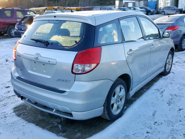 2T1KR38EX3C062841 - 2003 TOYOTA COROLLA MA GRAY photo 4