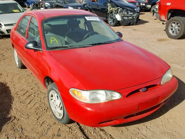 3FAFP13P41R186010 - 2001 FORD ESCORT RED photo 1