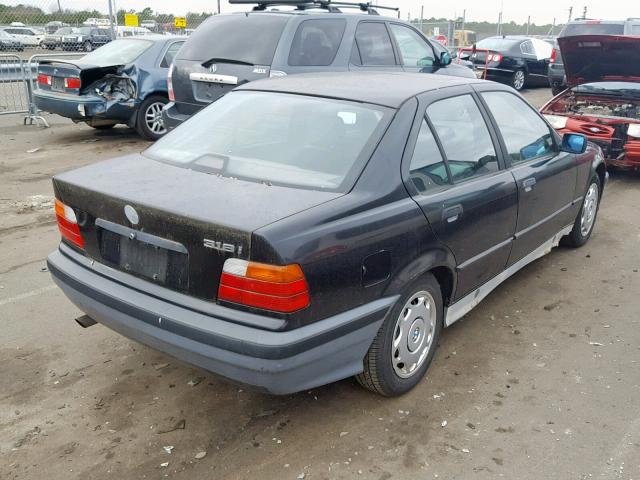 WBACA5312PFG04717 - 1993 BMW 318 I BLACK photo 4