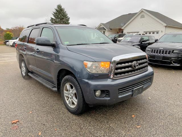 5TDBY64AX8S006727 - 2008 TOYOTA SEQUOIA SR BLUE photo 1