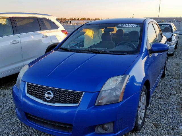 3N1AB6APXAL724363 - 2010 NISSAN SENTRA 2.0 BLUE photo 2