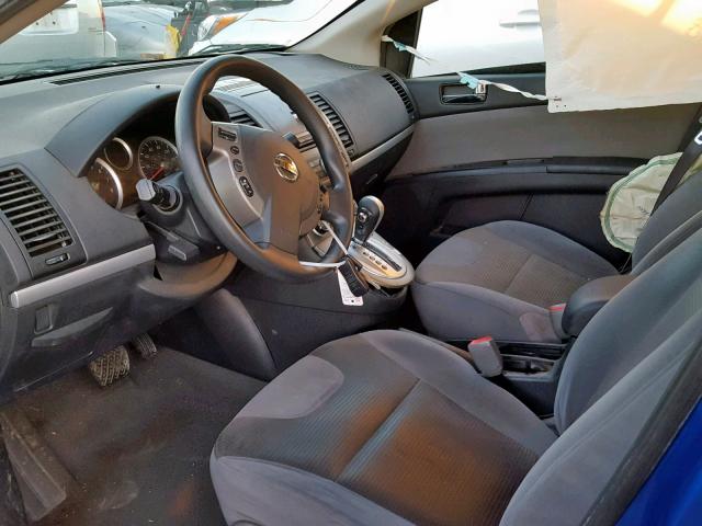 3N1AB6APXAL724363 - 2010 NISSAN SENTRA 2.0 BLUE photo 5