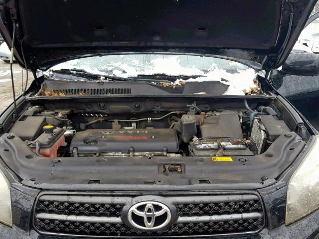 JTMBD32VX76053710 - 2007 TOYOTA RAV4 SPORT BLACK photo 7