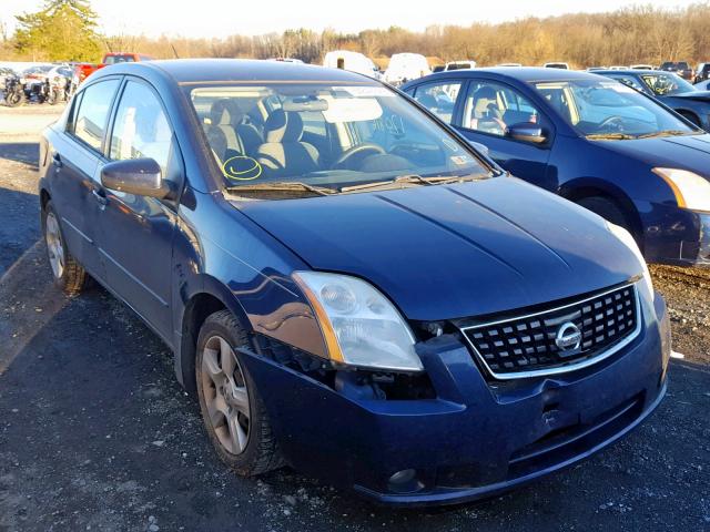 3N1AB61E98L628698 - 2008 NISSAN SENTRA 2.0 BLUE photo 1