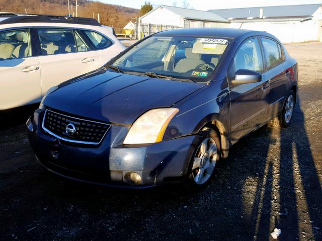 3N1AB61E98L628698 - 2008 NISSAN SENTRA 2.0 BLUE photo 2