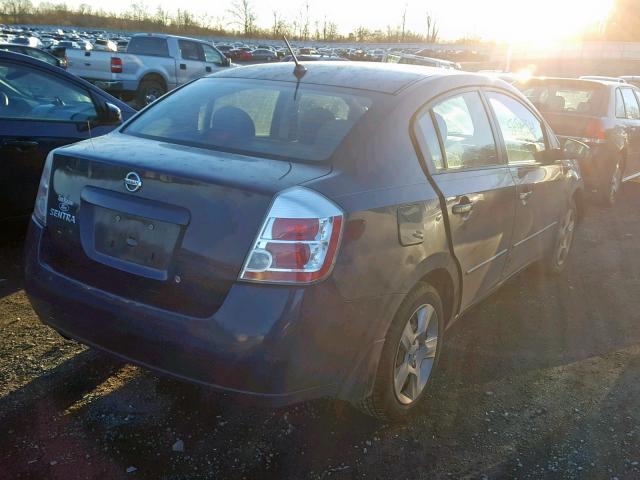 3N1AB61E98L628698 - 2008 NISSAN SENTRA 2.0 BLUE photo 4