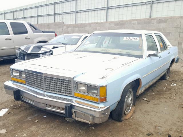 0A65F152853 - 1980 FORD LTDS BLUE photo 2