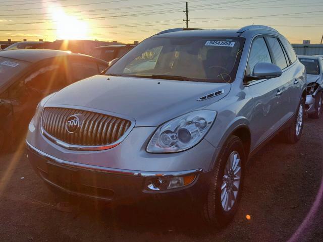 5GAKVCED2CJ351130 - 2012 BUICK ENCLAVE SILVER photo 2