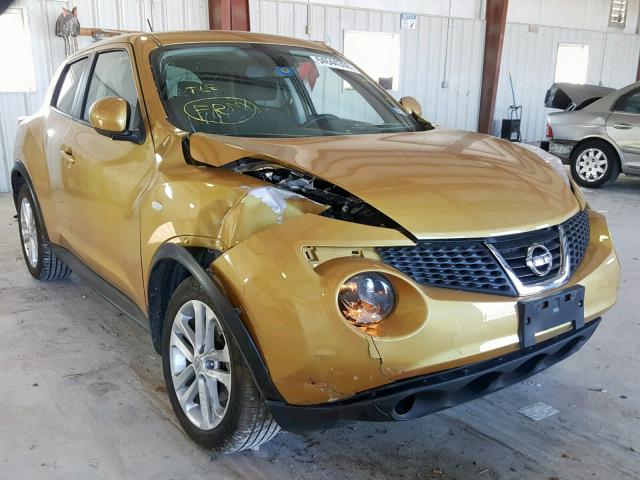 JN8AF5MR5ET454893 - 2014 NISSAN JUKE S GOLD photo 1