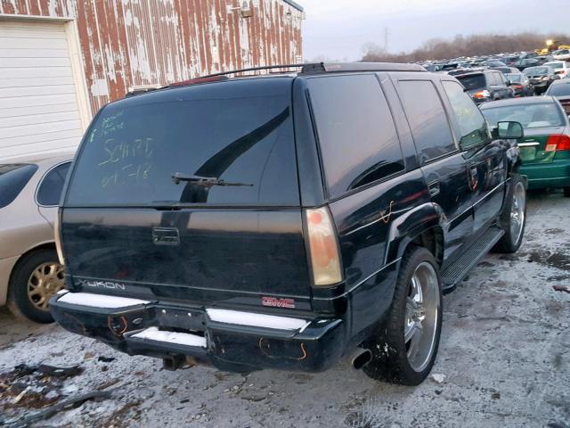 1GKEK13R2XR918116 - 1999 GMC DENALI BLACK photo 4