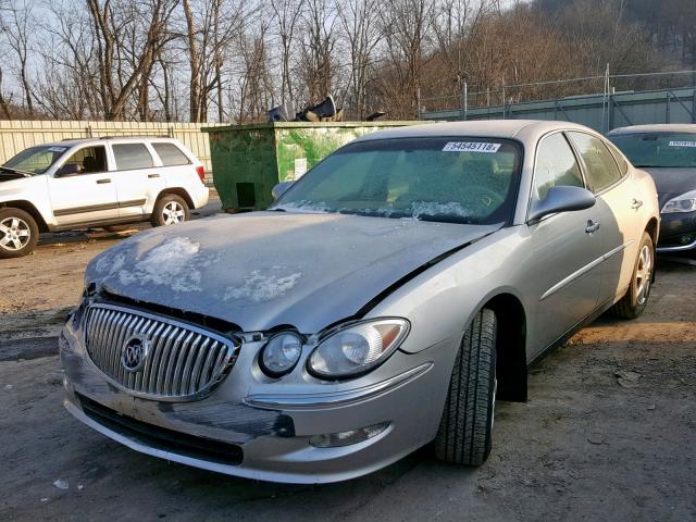 2G4WC582X81207205 - 2008 BUICK LACROSSE C SILVER photo 2