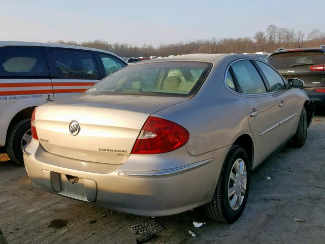 2G4WC582X81207205 - 2008 BUICK LACROSSE C SILVER photo 4