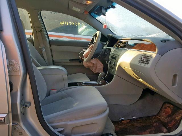 2G4WC582X81207205 - 2008 BUICK LACROSSE C SILVER photo 5