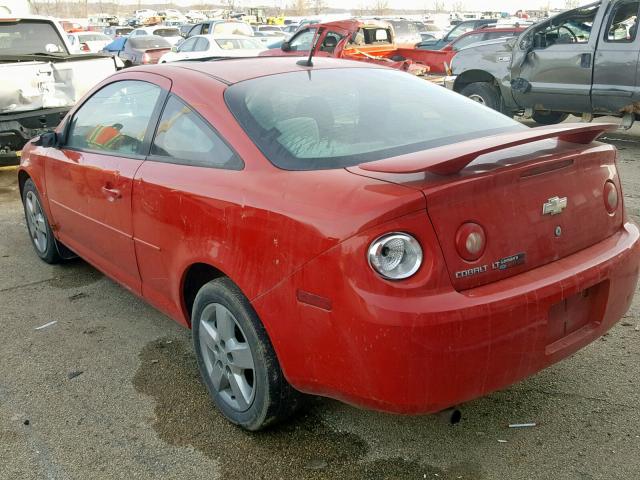 1G1AL18F987129666 - 2008 CHEVROLET COBALT LT RED photo 3