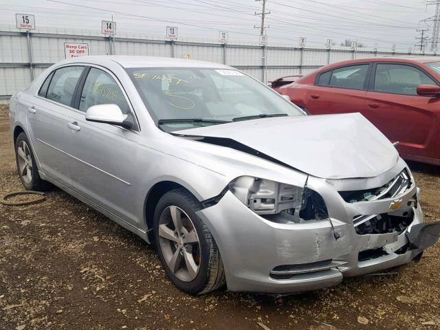 1G1ZC5E10BF249534 - 2011 CHEVROLET MALIBU 1LT SILVER photo 1