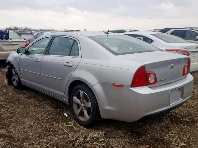 1G1ZC5E10BF249534 - 2011 CHEVROLET MALIBU 1LT SILVER photo 3