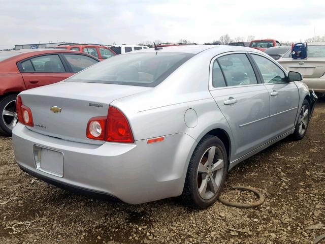 1G1ZC5E10BF249534 - 2011 CHEVROLET MALIBU 1LT SILVER photo 4