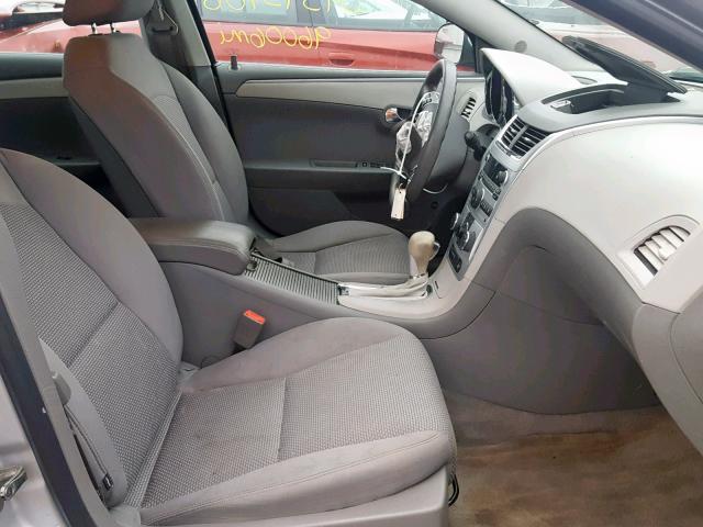 1G1ZC5E10BF249534 - 2011 CHEVROLET MALIBU 1LT SILVER photo 5
