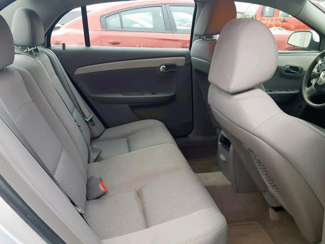 1G1ZC5E10BF249534 - 2011 CHEVROLET MALIBU 1LT SILVER photo 6