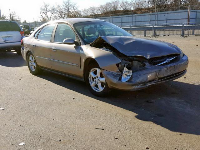 1FAFP55U72G147558 - 2002 FORD TAURUS SES BEIGE photo 1