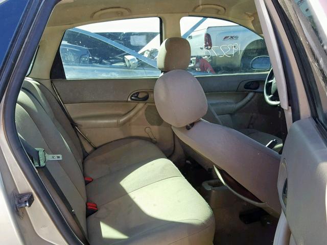 1FAFP34N77W316957 - 2007 FORD FOCUS ZX4 TAN photo 6