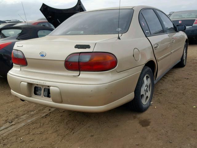 1G1ND52F65M212709 - 2005 CHEVROLET CLASSIC BEIGE photo 4