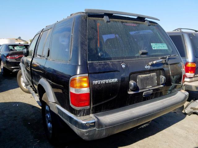 JN8AR05S4WW232471 - 1998 NISSAN PATHFINDER BLACK photo 3