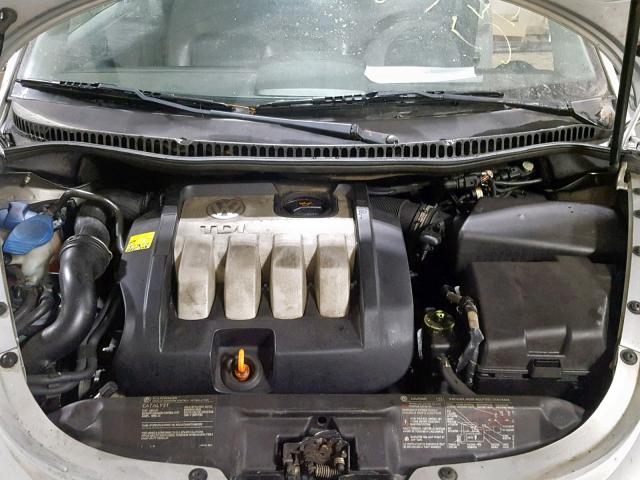 3VWBR31C94M413768 - 2004 VOLKSWAGEN NEW BEETLE SILVER photo 7