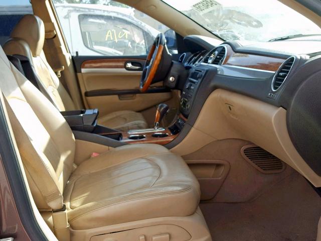 5GAER23D39J114024 - 2009 BUICK ENCLAVE CX BLACK photo 5